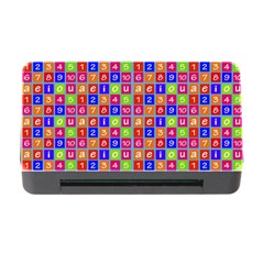 Numbers And Vowels Colorful Pattern Memory Card Reader with CF