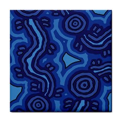 Aboriginal Art - Travel  Tile Coasters