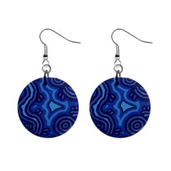 Aboriginal Art - Travel  Mini Button Earrings