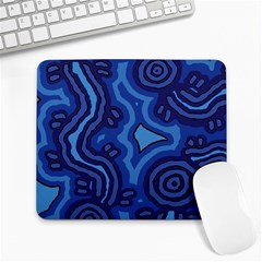 Aboriginal Art - Travel  Large Mousepads by hogartharts