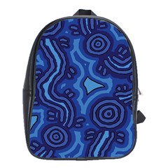 Aboriginal Art - Travel  School Bag (xl) by hogartharts