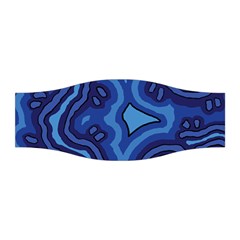 Aboriginal Art - Blue Campsites Stretchable Headband by hogartharts