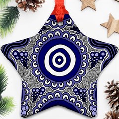 Aboriginal Art - Gathering Ornament (star)