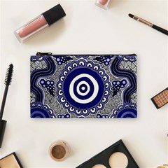 Aboriginal Art - Gathering Cosmetic Bag (small) by hogartharts