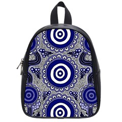 Aboriginal Art - Gathering School Bag (small) by hogartharts