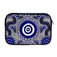 Aboriginal Art - Gathering Apple Macbook Pro 17  Zipper Case by hogartharts