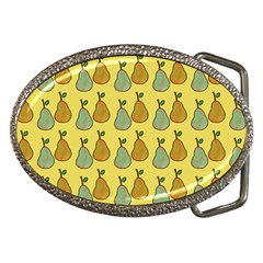 Pears Yellow Belt Buckles by snowwhitegirl