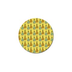 Pears Yellow Golf Ball Marker by snowwhitegirl