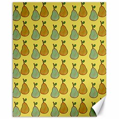 Pears Yellow Canvas 16  X 20  by snowwhitegirl