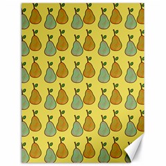 Pears Yellow Canvas 18  X 24  by snowwhitegirl