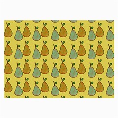 Pears Yellow Large Glasses Cloth by snowwhitegirl