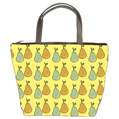 Pears Yellow Bucket Bag by snowwhitegirl