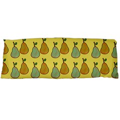 Pears Yellow Body Pillow Case (dakimakura) by snowwhitegirl