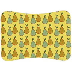 Pears Yellow Velour Seat Head Rest Cushion