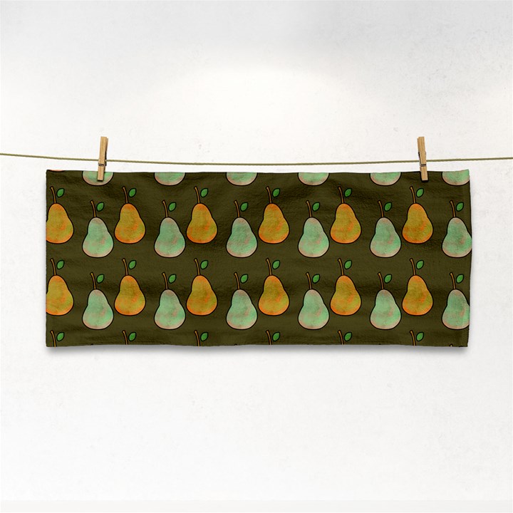 Pears Brown Hand Towel