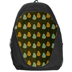 Pears Brown Backpack Bag by snowwhitegirl