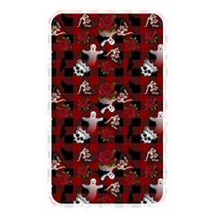 Gothic Woman Rose Bats Pattern Memory Card Reader (rectangular) by snowwhitegirl