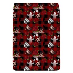 Gothic Woman Rose Bats Pattern Removable Flap Cover (s) by snowwhitegirl