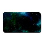 Galaxy Sky Blue Green Medium Bar Mats 16 x8.5  Bar Mat