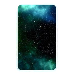 Galaxy Sky Blue Green Memory Card Reader (rectangular) by snowwhitegirl