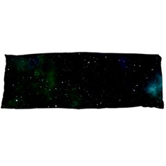 Galaxy Sky Blue Green Body Pillow Case Dakimakura (two Sides) by snowwhitegirl