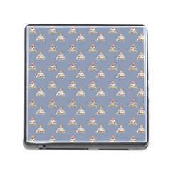 Vintage Baby Pattern Memory Card Reader (square 5 Slot) by snowwhitegirl