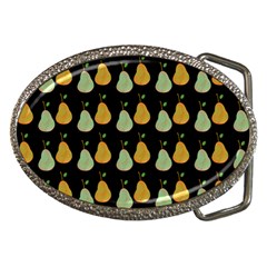 Pears Black Belt Buckles by snowwhitegirl