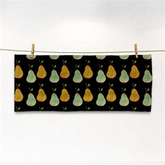 Pears Black Hand Towel