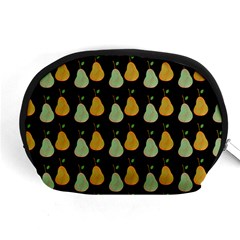 Pears Black Accessory Pouch (medium) by snowwhitegirl