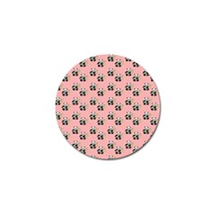 Panda With Bamboo Pink Golf Ball Marker by snowwhitegirl