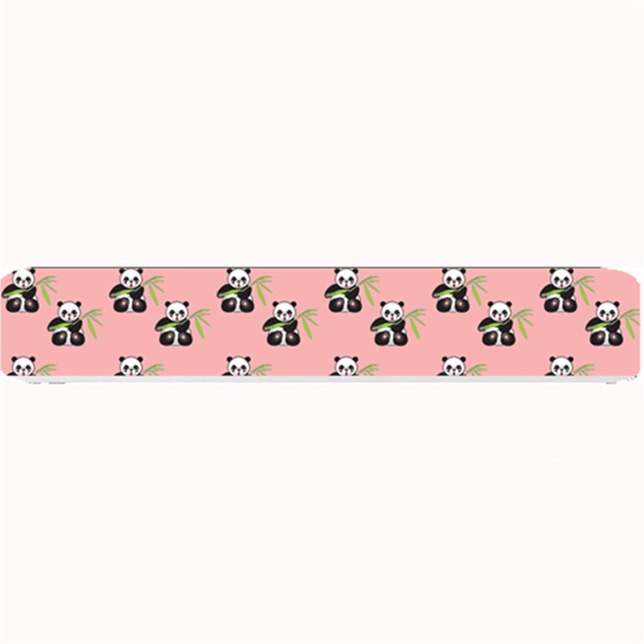 Panda With Bamboo Pink Small Bar Mats