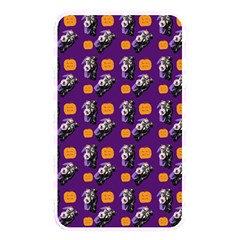 Halloween Skeleton Pumpkin Pattern Purple Memory Card Reader (rectangular) by snowwhitegirl