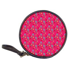 Vintage Floral Pink Classic 20-CD Wallets