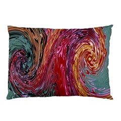 Color Rainbow Abstract Flow Merge Pillow Case