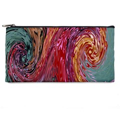 Color Rainbow Abstract Flow Merge Pencil Cases