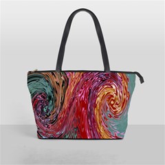 Color Rainbow Abstract Flow Merge Classic Shoulder Handbag