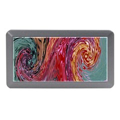 Color Rainbow Abstract Flow Merge Memory Card Reader (Mini)