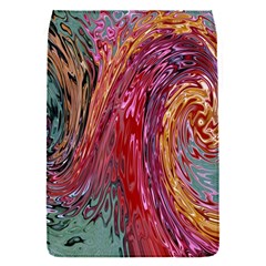 Color Rainbow Abstract Flow Merge Removable Flap Cover (S)