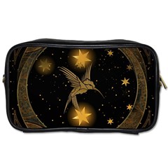 Wonderful Hummingbird With Stars Toiletries Bag (two Sides) by FantasyWorld7