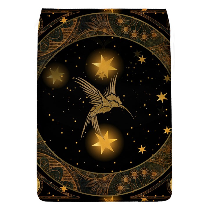 Wonderful Hummingbird With Stars Removable Flap Cover (L)