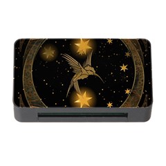 Wonderful Hummingbird With Stars Memory Card Reader With Cf by FantasyWorld7