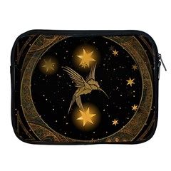 Wonderful Hummingbird With Stars Apple Ipad 2/3/4 Zipper Cases by FantasyWorld7