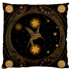 Wonderful Hummingbird With Stars Standard Flano Cushion Case (one Side) by FantasyWorld7