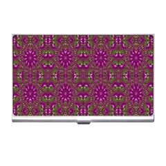 Modern Asian Ornate Pattern Business Card Holder by dflcprints