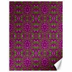 Modern Asian Ornate Pattern Canvas 12  X 16  by dflcprints