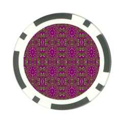 Modern Asian Ornate Pattern Poker Chip Card Guard (10 Pack) by dflcprints