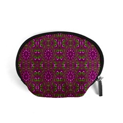 Modern Asian Ornate Pattern Accessory Pouch (small) by dflcprints