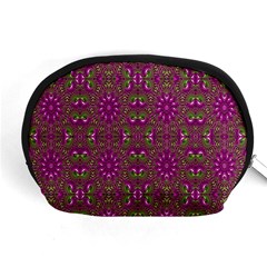 Modern Asian Ornate Pattern Accessory Pouch (medium) by dflcprints