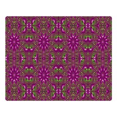 Modern Asian Ornate Pattern Double Sided Flano Blanket (large)  by dflcprints