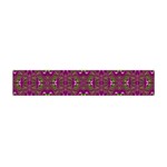 Modern Asian Ornate Pattern Flano Scarf (Mini) Back